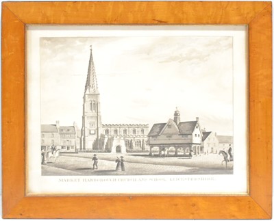 Lot 387 - George Clarke, Market Harborough Church and School, Leicestershire