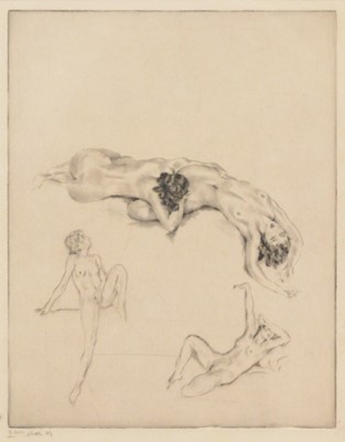 Lot 306 - After Edouard Chimot ((French, 1880-1959), Les Chansons secretes de Bilitis