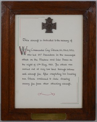 Lot 25 - Dambusters / 617 / Gibson interest