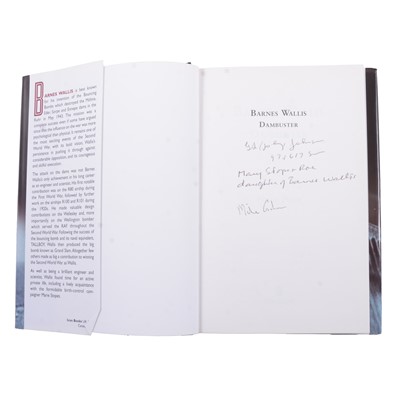 Lot 44 - Barnes Wallis, Dambuster, signed and George Johnny Johnson The Last British Dambuster, signed