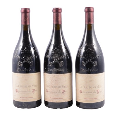 Lot 77 - La Crau de Ma Mere 2000, Chateauneuf-du-Pape