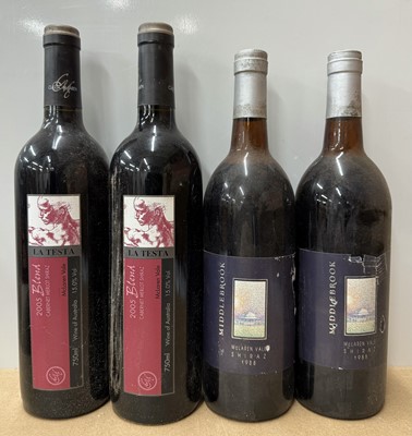 Lot 137 - La Testa 2005, McLaren Vale, Australia; and Middlebrook 1988