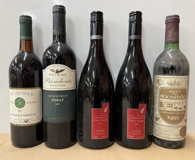 Lot 30 - Nine assorted New World red wines