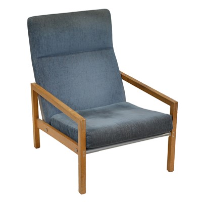 Lot 371 - A 'Sheppey' design sofa and armchair, by Ernest Race, 1960s