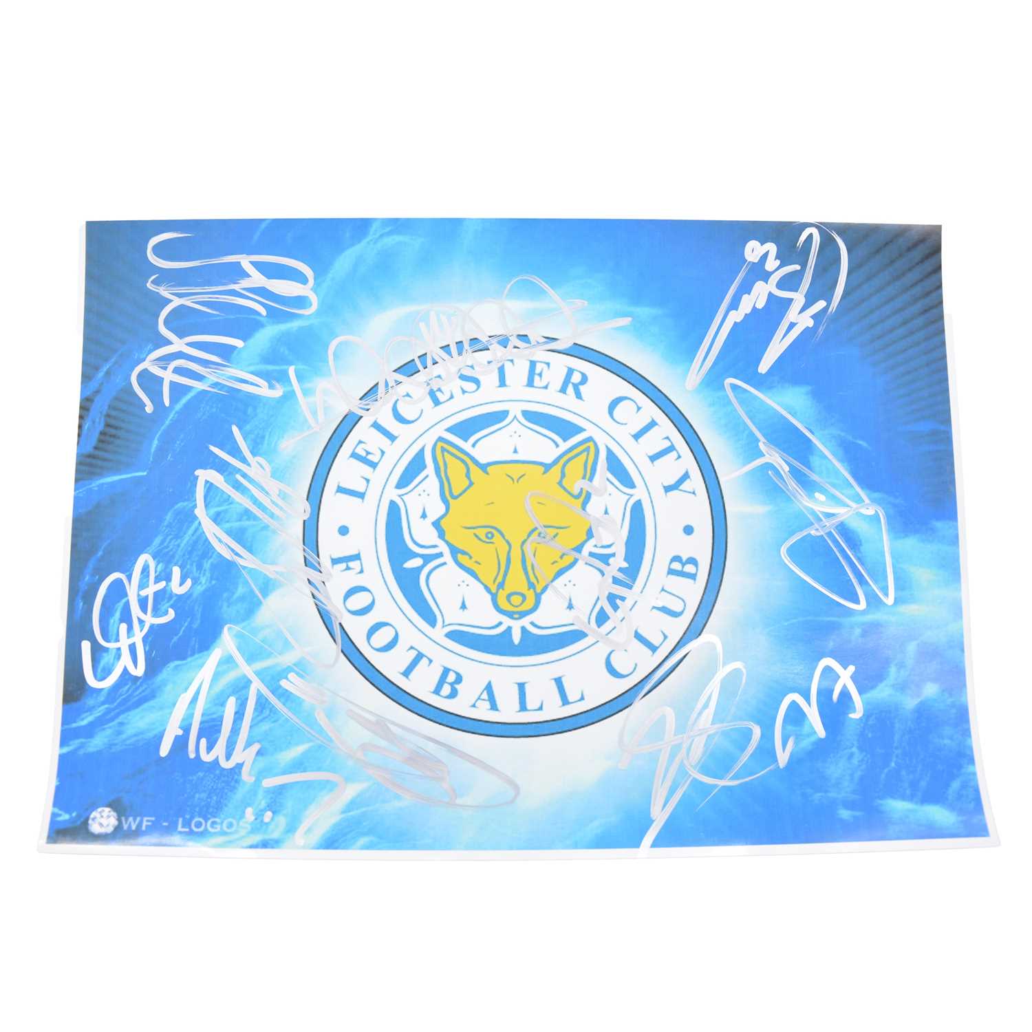 Lot 148 - Sixteen Leicester City football club signed photos