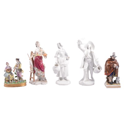 Lot 25 - Five decorative figurines