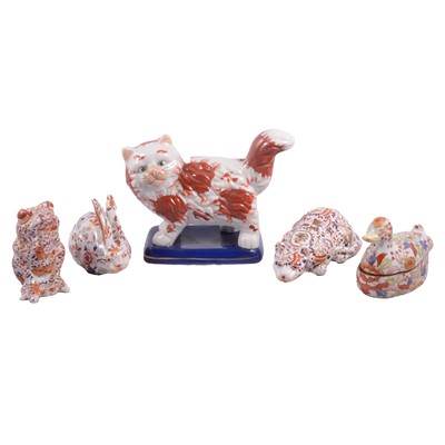 Lot 54 - Collection of ten reproduction Imari animals
