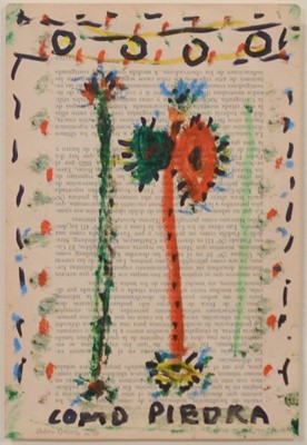 Lot 371 - Alan Davie (Scottish, 1920 - 2014), Como Piedra OG. 3444, 2010