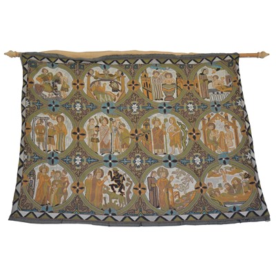 Lot 460 - French tapestry, Suite Medieval