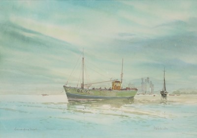 Lot 317 - John Hughes Roberts, two watercolours