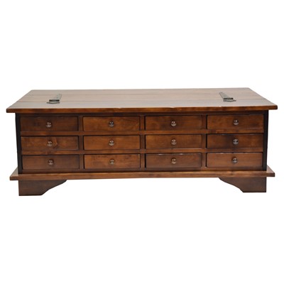 Lot 364 - Modern hardwood coffee table
