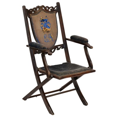 Lot 431 - Royal Yacht folding deck chair