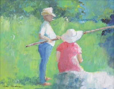 Lot 336 - John Anderson, La Peche
