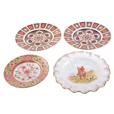 Lot 76 - Six decorative cabinet plates