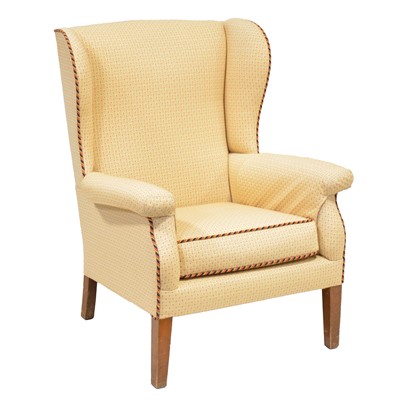 Lot 494 - Wing back easy chair