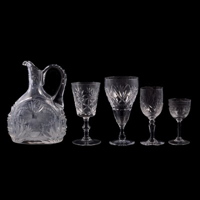 Lot 101 - Collection of table crystal and other glassware