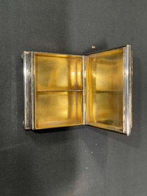 Lot 114 - Silver box, micromosaic lid