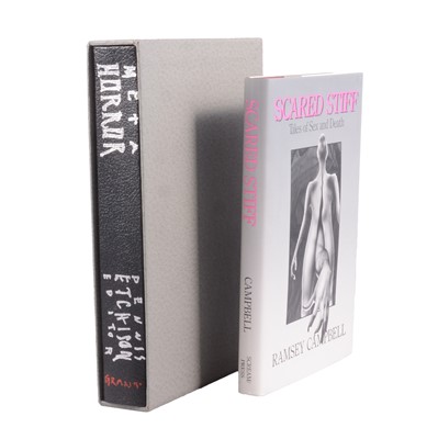 Lot 134 - Dennis Etchison, Meta Horror and Ramsey Campbell, Scared Stiff
