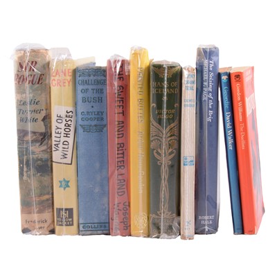 Lot 185 - Small library of Western themed and other novels
