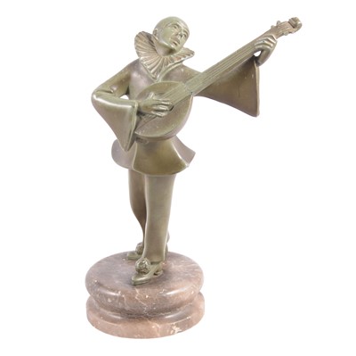 Lot 143 - After Lorenzl, Mandolin player
