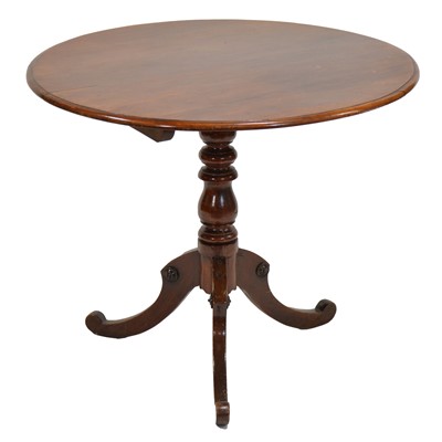 Lot 507 - Victorian mahogany tripod table