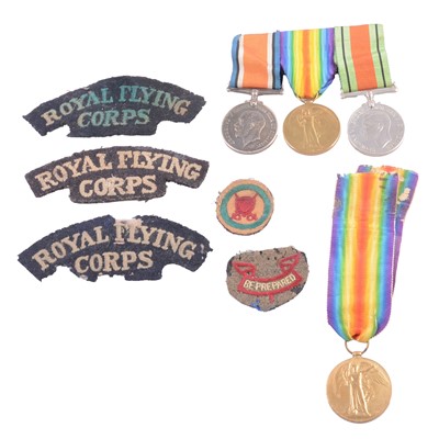 Lot 253 - WWI medals
