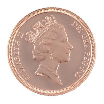 Lot 277 - The United Kingdom 1985 Proof Gold Full Sovereign Coin.