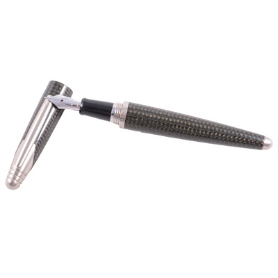 Lot 389 - An Alfred Dunhill guilloche enamelled fountain pen.