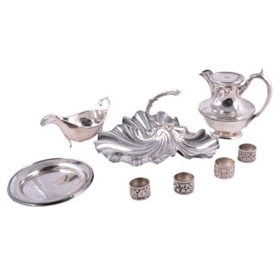 Lot 191 - Small collection of silver plate