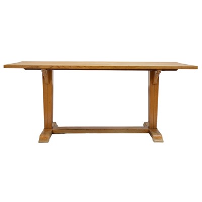 Lot 511 - Craftsman made oak kitchen table