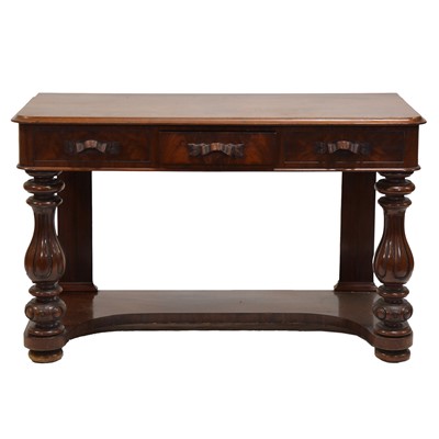 Lot 429 - Victorian mahogany console table
