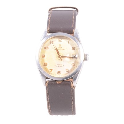 Lot 420 - Tudor - a gentleman's Prince Oysterdate wristwatch.