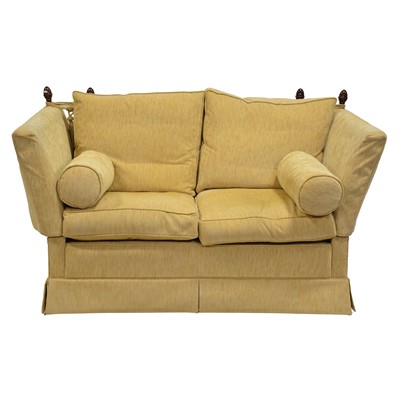 Lot 427 - Pair of modern Knoll type sofas