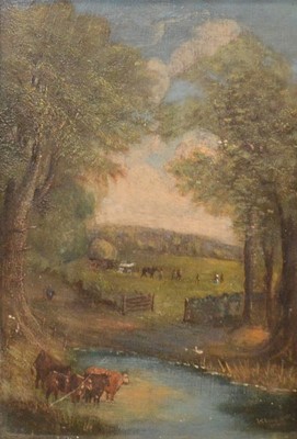 Lot 216 - English School, The backs