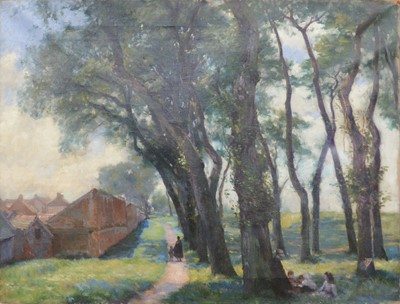 Lot 253 - William Mainwaring Palin, The children's picnic