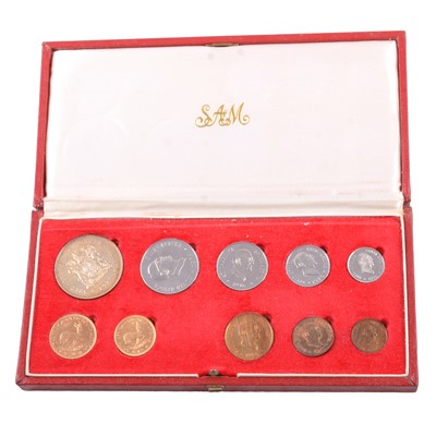 Lot 149 - A South Africa 1976 Proof Ten Coin Set.