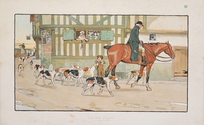 Lot 286 - Cecil Aldin, Drawn Blank and another colour print