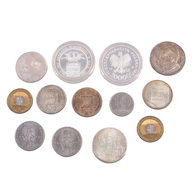 Lot 260 - Polish coins and spiritual tokens, some silver content.