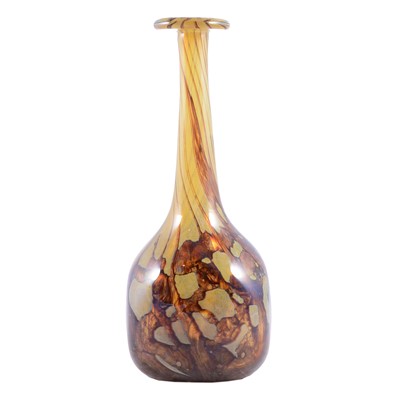 Lot 41 - Large Mdina glass bottle vase