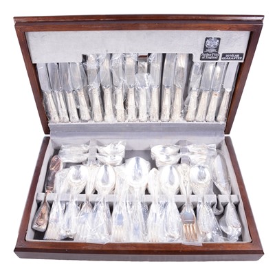 Lot 169 - John Mason / Arthur Price canteen of silver-plated cutlery.