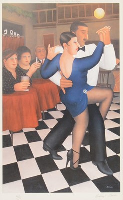 Lot 277 - Beryl Cook, Tango Bar