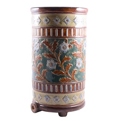 Lot 123 - Doulton Lambeth stoneware water butt