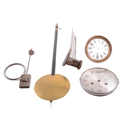 Lot 235 - Quantity of clock spares and restoration materials