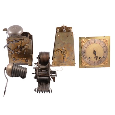 Lot 238 - Six fusee clock movements