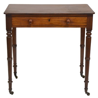 Lot 441 - Victorian mahogany side table