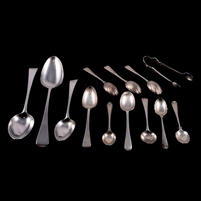 Lot 250 - Small quantity of silver cutlery