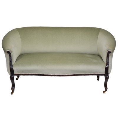 Lot 355 - Small Edwardian sofa