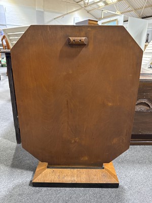 Lot 364 - Art Deco marquetry firescreen