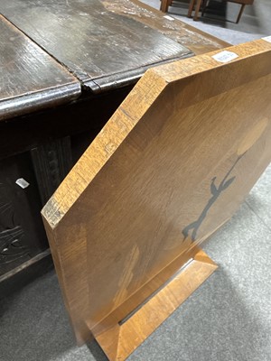 Lot 364 - Art Deco marquetry firescreen
