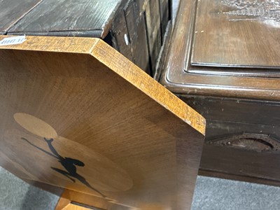 Lot 364 - Art Deco marquetry firescreen